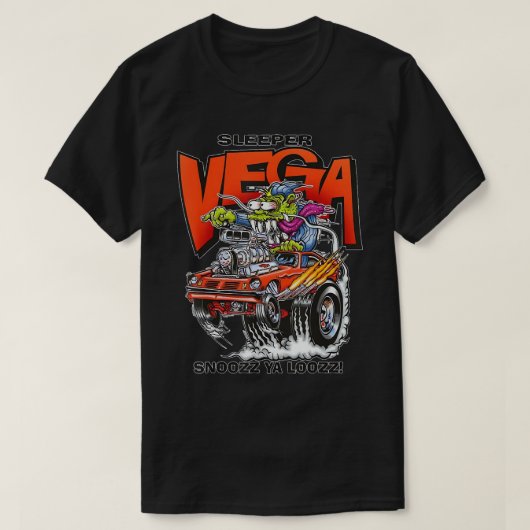 T-Shirt funky de Vega chevys (Design devant)