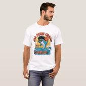 T-shirt Funky Dolphin Dunk Afro Basket (Devant entier)
