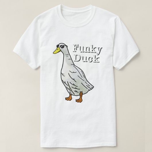T-shirt Funky Duck (Design devant)