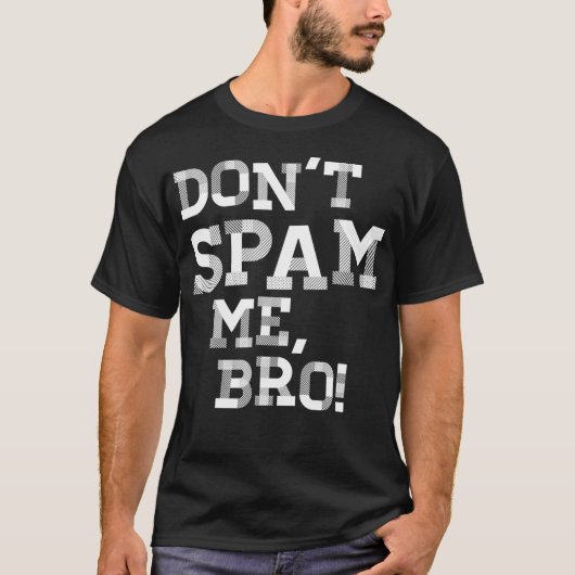 T-shirt Funky Email Marketing SAAS Email Spam Lean Startup (Devant)