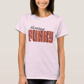 T-shirt Funky (en rouge)