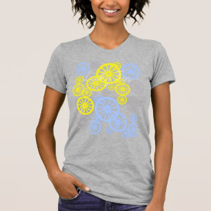 T-shirt Funky Happy Wheel Circle Motif produit