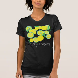 T-shirt funky haut Lucky Lemons Organic Vibes