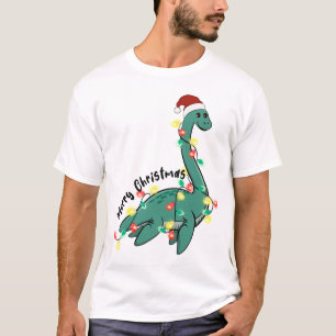 T-shirt Funky Joyeux Monster de Lochness Noël