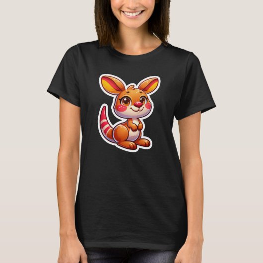 T-shirt Funky Kangaroo (Devant)