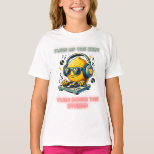 T-shirt Funky Lemon DJ Groove Vibes en style