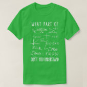 T-shirt Funky Math Pi Day Mathématiques enseignant Geek Ne (Design devant)