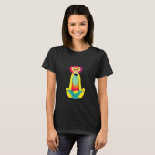 T-shirt Funky Munky Sitting Monkey Design (Devant entier)