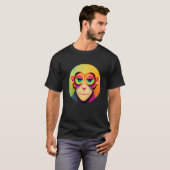 T-shirt Funky Munky Space Pilot Monkey Premium (Devant entier)
