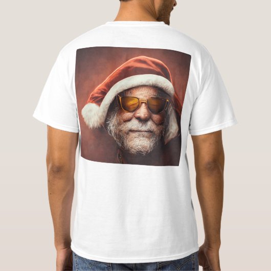 T-shirt Funky Père Noël (Dos)