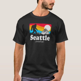 T-shirt Funky Personnalisé Big Foot Seattle