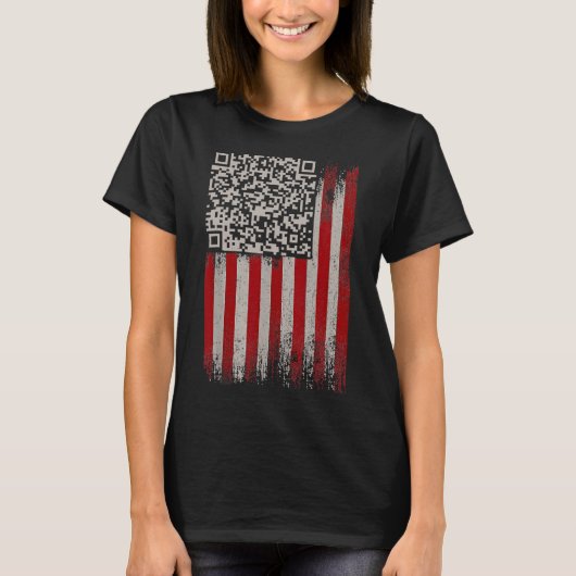T-shirt Funky Qr Trump Dancing Code (Devant)