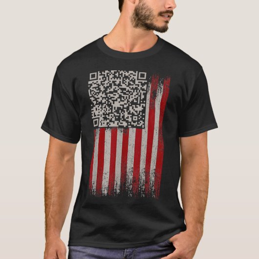 T-shirt Funky Qr Trump Dancing Code (Devant)