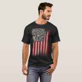 T-shirt Funky Qr Trump Dancing Code (Devant entier)