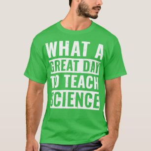 T-shirt Funky Science Enseignant Design pour les hommes En