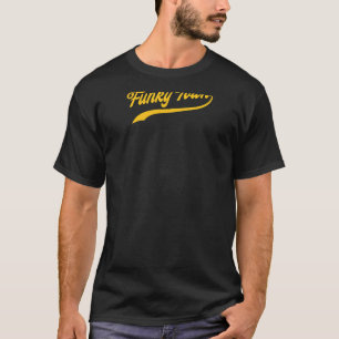 T-shirt FUNKY TOWN Fort Worth TX Classic Baseball S