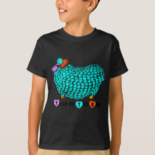 T-shirt Funky Turquoise Ram Chinois Nouvel An Zodiac Kids 