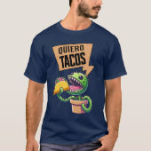 T-shirt Funky Vénus Trap Taco Chemise Espagnole (Devant)
