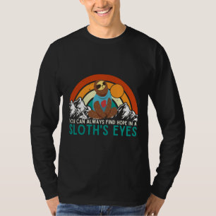 T-shirt Funky Vintage Sloth Maman Vous Pouvez Toujours Tro