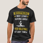 T-shirt Funky Warning Water Volleyball (Devant)