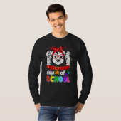 T-shirt Funny 101 Days School Dog Lover Students Teachers (Devant entier)