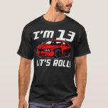 T-shirt Funny 13e Birthday Venin Race Car Driver Boys 13<br><div class="desc">Funny 13th Birthday Gift Race Car Driver Boys 13 Years Old Premium .Check out our Car Racing Shirt selection for the very best in unique or custom,  handmade pieces from our clothing shops.</div>