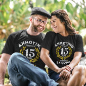 T-shirt Funny 15th Anniversary for couples