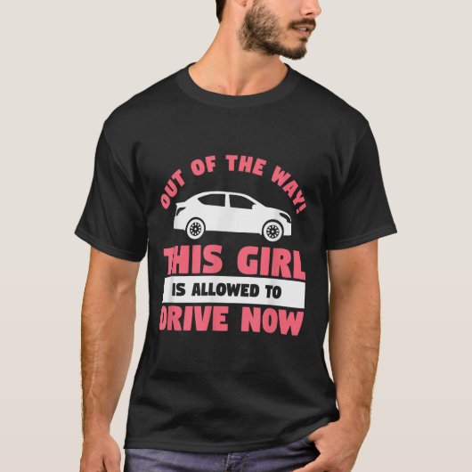 T-shirt Funny 16th Birthday Driving Quote For A New Licens (Devant)
