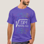T-shirt Funny 17th Birthday Math Design Racine Carré de 28<br><div class="desc">Funny 17th Birthday Math Design Carré Root of 289 17 Years old.Découvrez notre sélection de t-shirts de Noël pour le meilleur dans des pièces uniques ou personnalisées,  faites à la main dans nos magasins.</div>