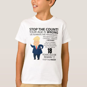 T-shirt Funny 18th Year Birthday Present Happy Birth year