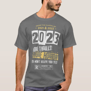 T-shirt Funny 2023 Happy New Year Great Reset 1984 Freedom