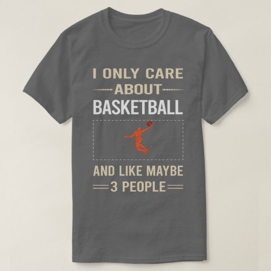 T-shirt Funny 3 personnes Basketball (Design devant)