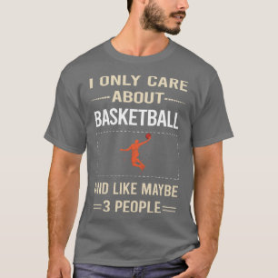 T-shirt Funny 3 personnes Basketball