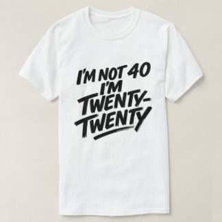 T-shirt Funny 40th Birthday Grungy Athletic Style