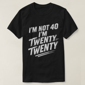 T-shirt Funny 40th Birthday Grungy Athletic Style