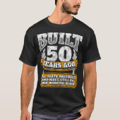 T-shirt Funny 50E Anniversaire B-Day Dire Âge 50 Ans Plais (Devant)