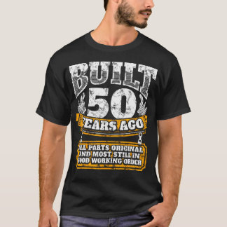 T-shirt Funny 50E Anniversaire Chemise B-Day Cadeau Dit Âg