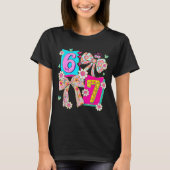 T-shirt Funny 67 Coquette Bow Design For Girly Aesthetic L (Devant)