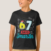 T-shirt Funny 67 Days Smarter Six Seven Meme Teachers Stud (Devant)
