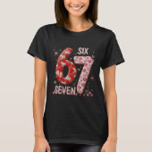 T-shirt Funny 67 Meme Six Seven Cute Valentine's Day (Devant)