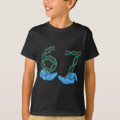 T-shirt Funny 67 Number Meme Dna Replication Molecular Sci (Devant)