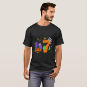 T-shirt Funny 67 Six Seven Halloween Meme Gen Alpha  (Devant entier)
