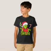 T-shirt Funny 6 7 Bruh Merry Christmas Santa 67 Meme Men W (Devant entier)