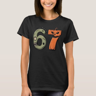 T-shirt Funny 6 7 Halloween Costume Meme 67 Halloween