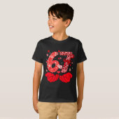T-shirt Funny 6 7 Hands Meme Cute Valentine's Day Six Seve (Devant entier)