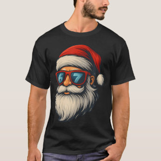 T-shirt Funny 6 7 Six Seven Meme Santa Face Christmas Retr