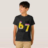 T-shirt Funny 6 7 Six Seven Pencil Teacher Middle High Sch (Devant entier)