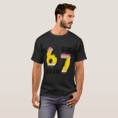 T-shirt Funny 6 7 Six Seven Pencil Teacher Middle High Sch (Devant entier)