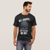 T-shirt Funny 6e année de cycle des diplômes Crédits We Ou (Devant entier)