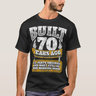 T-shirt Funny 70th Birthday